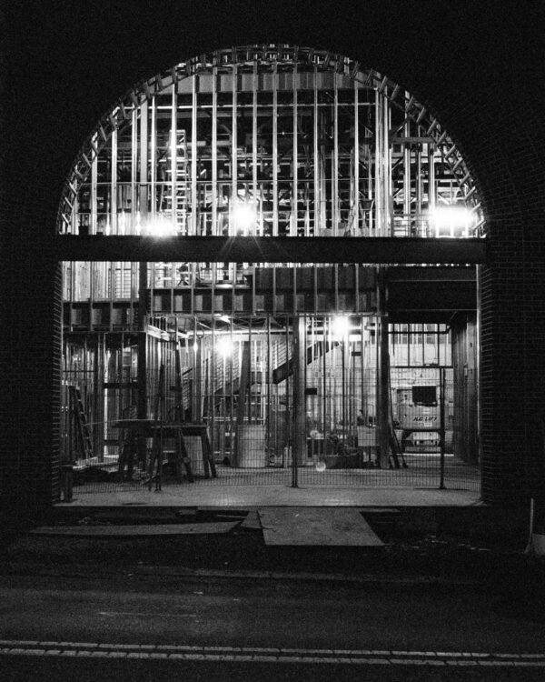 The Broad Theater under Construction in Souderton, PA