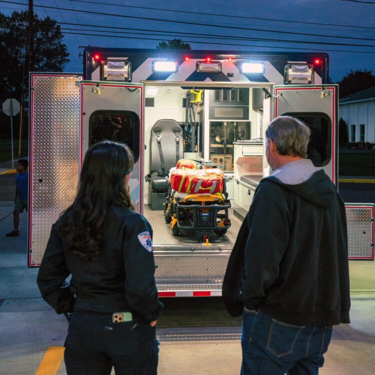 Ambulance at Perseverance Volunteer Fire Company